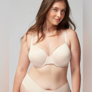 Soma Bra Vanishing 360 Perfect Coverage Ivory NWT Size 44D